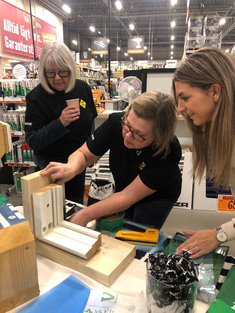 Tjejkväll på Hornbach