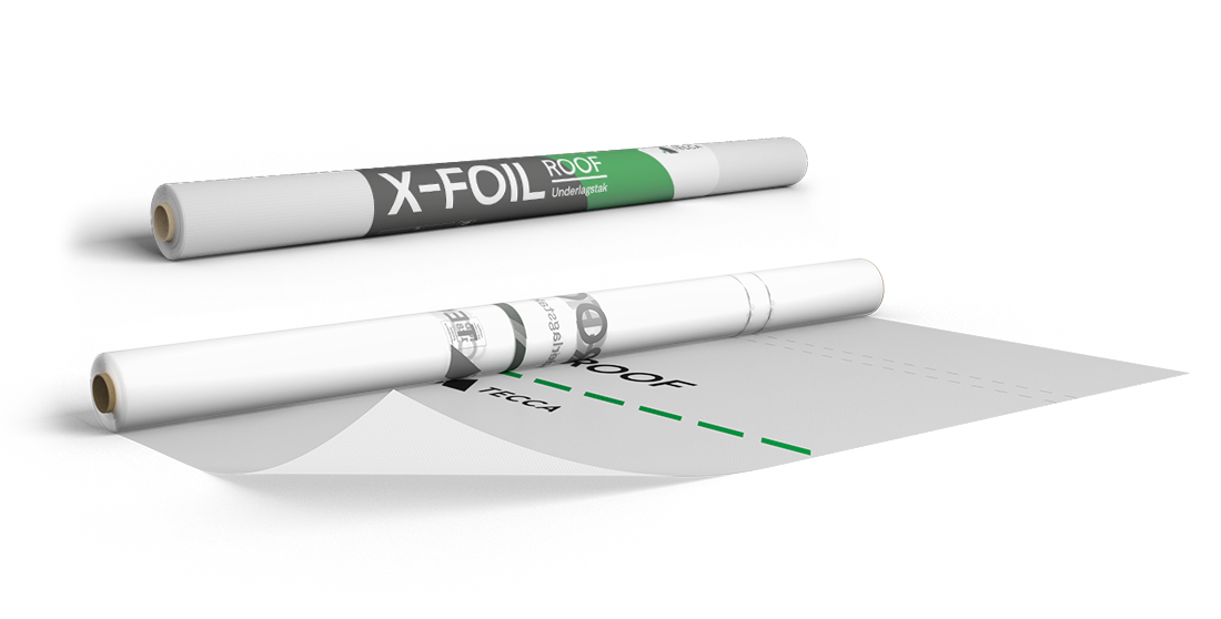 Produkten Underlagstak blir X-Foil Roof