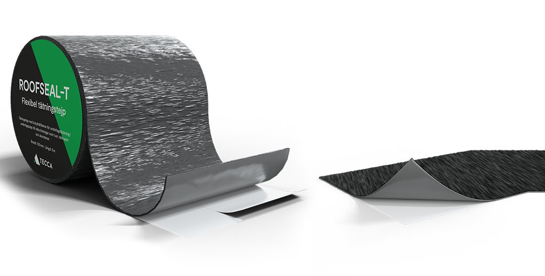 Roofseal-T - vår nya flexibla tätningstejp för tak