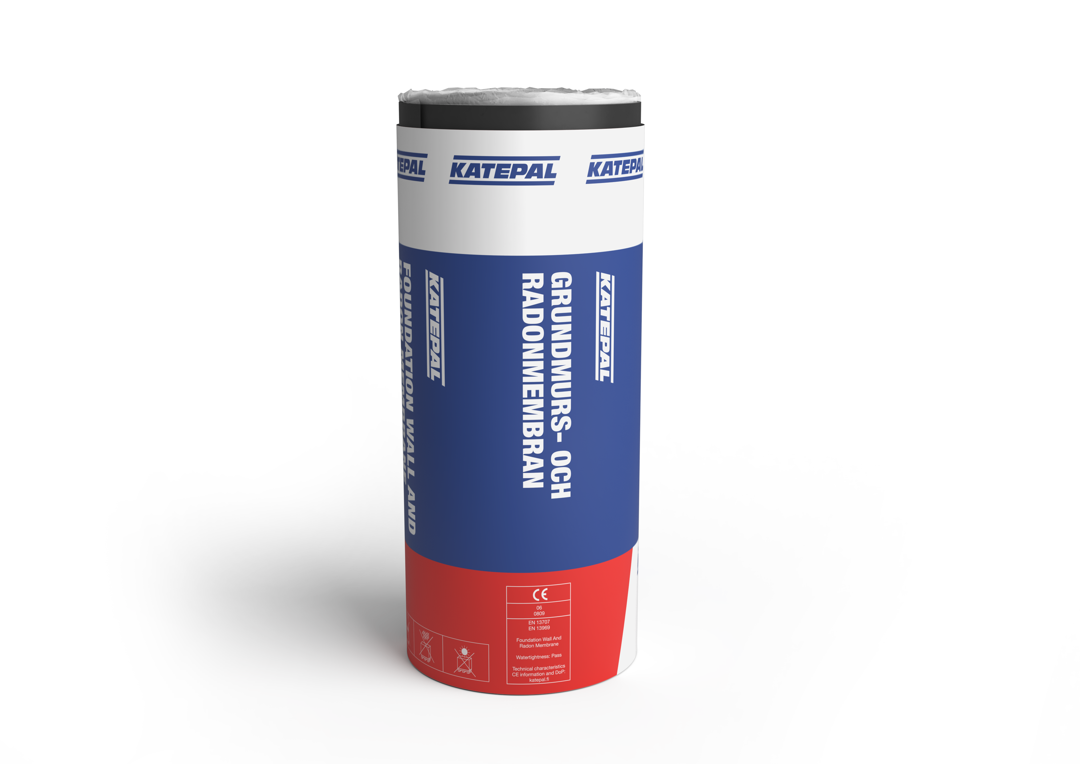 Grundmursmembran, svetsbart